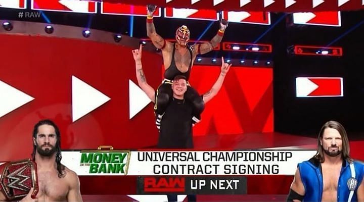 Rey Mysterio was part of another interesting botch this week on Raw